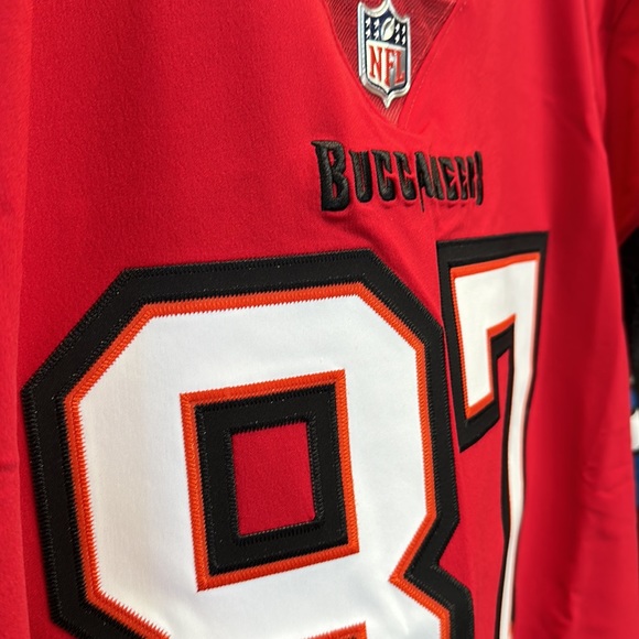 Rob Gronkowski Tampa Bay Buccaneers Nike Vapor Elite Authentic Jersey - 52/XXL - Picture 8 of 16